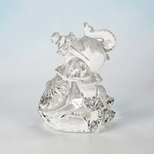 Princess House 24% Lead Crystal Treasures Rocking Elephant German Figurine